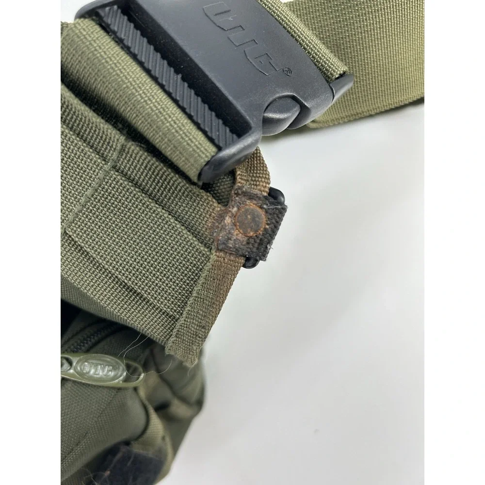 UTG Tactical Crossbody Shoulder Messenger Sling Bag Green MOLLE Range Pack Gear